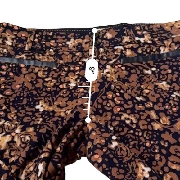 Anthropologie The‎ Essential Slim Autumn Floral Print Trouser Pants Sz 8 - Picture 14 of 15